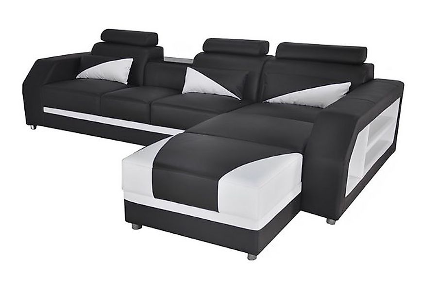 Xlmoebel Sofa Stilvolles Ledersofa für das Wohnzimmer mit Eckdesign und, He günstig online kaufen