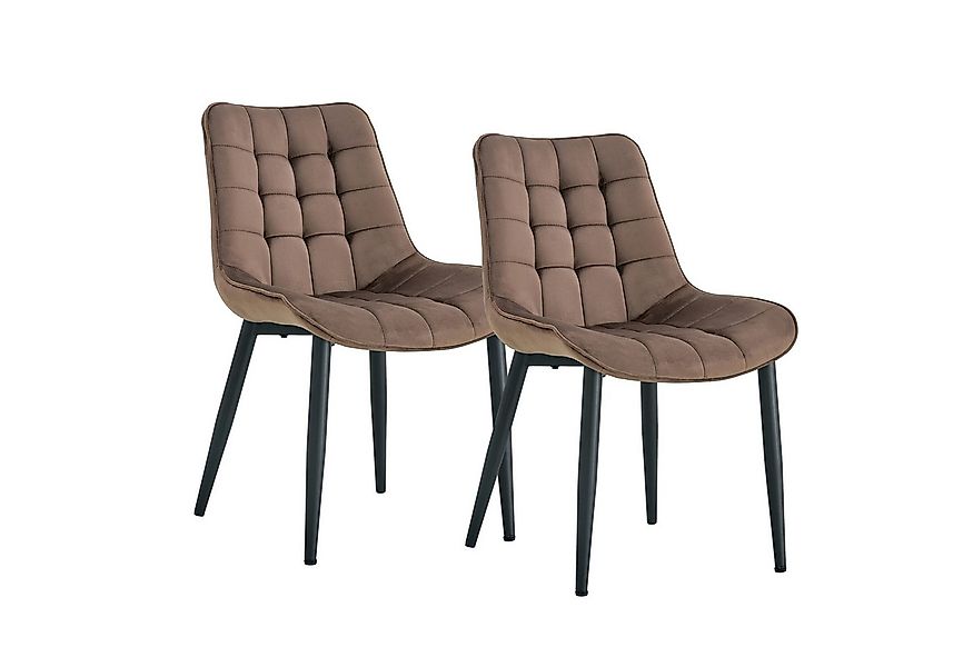 Krok Wood Esszimmerstuhl Christian Bürostuhl, Metallbeine (2- er Set) (Set) günstig online kaufen