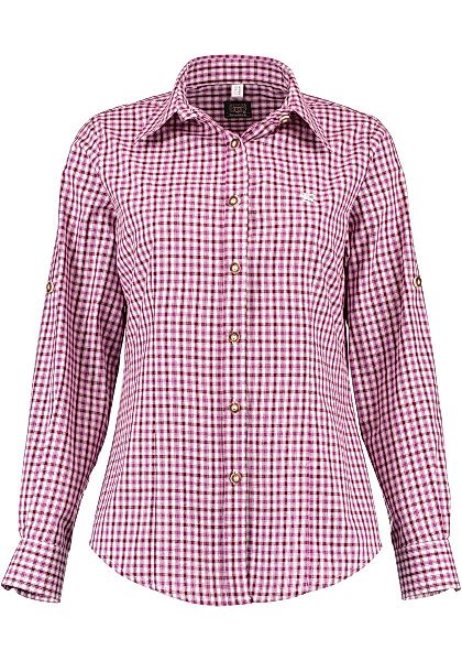 OS Trachten Trachtenbluse Grovo Langarmbluse mit günstig online kaufen