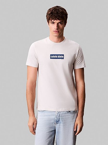 Calvin Klein Jeans T-Shirt SS 30s E CLVN LN BG mit Logo-Schriftzug günstig online kaufen