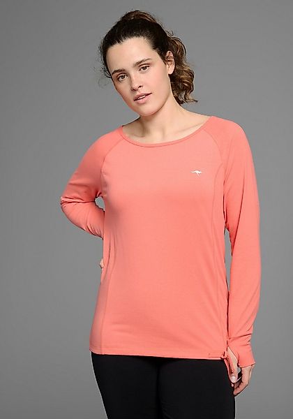 KangaROOS Langarmshirt Langarm, für Büro und Freizeit, große Größen günstig online kaufen