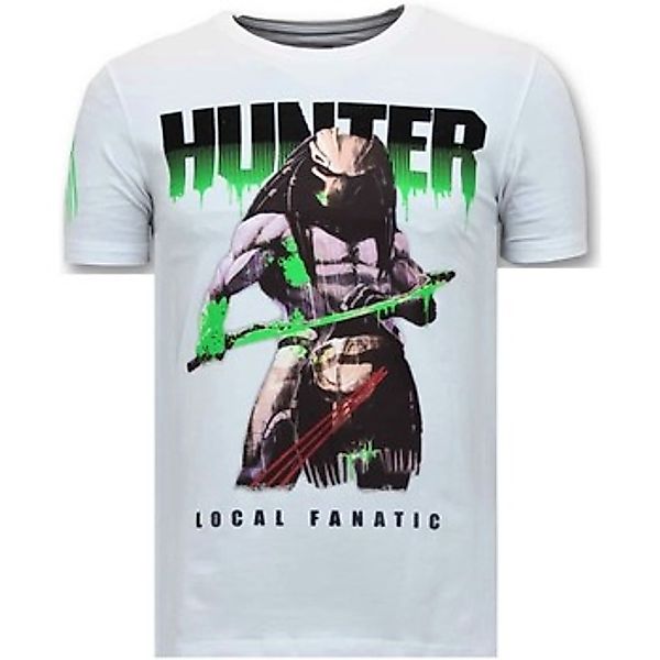 Local Fanatic  T-Shirt Hunter Predator Weiss günstig online kaufen