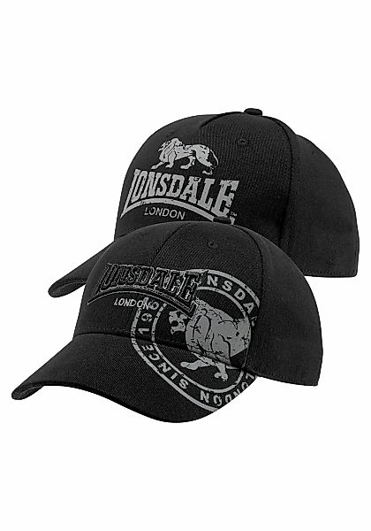 Lonsdale Baseball Cap LEISTON (Packung, 2-St., günstig online kaufen