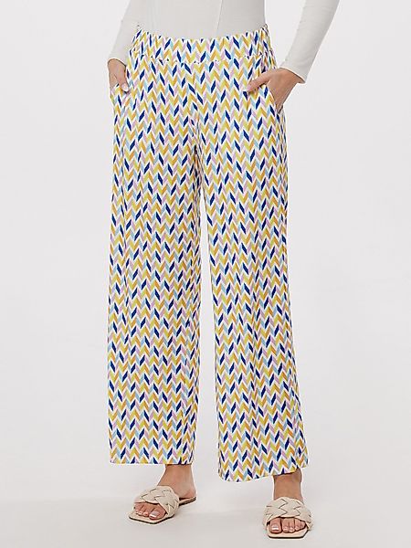 MIALUSSO Palazzohose Schlupfhose im Portofino-Print günstig online kaufen