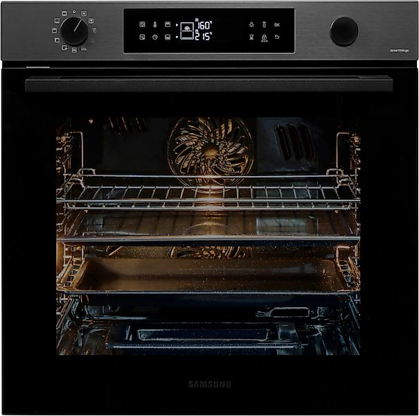 Samsung Pyrolyse Backofen Serie 4 »NV7B44503DB«, Pyrolyse-Selbstreinigung, günstig online kaufen