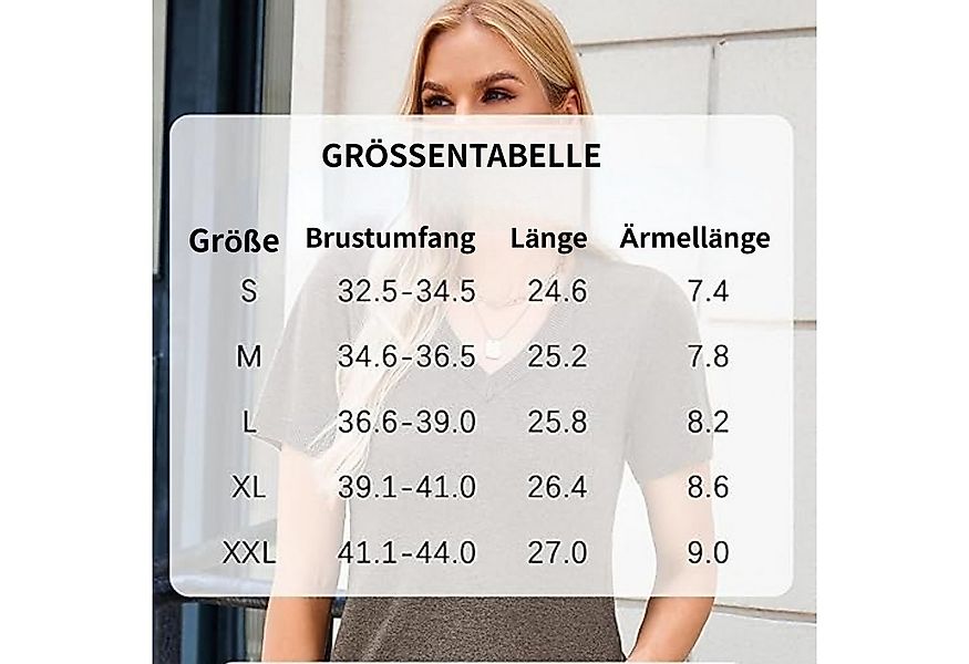 Arach&Cloz Strickpullover Damen Pullover Wollmischung Kurzarm V Ausschnitt günstig online kaufen