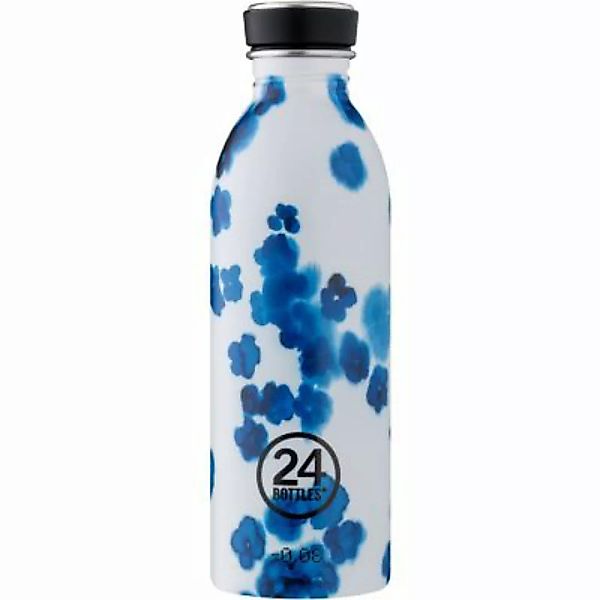 24Bottles Floral Urban Trinkflasche 500 ml Trinkflaschen hellblau günstig online kaufen