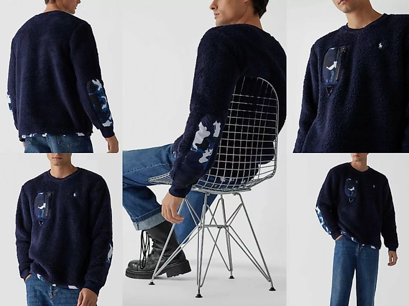 Ralph Lauren Strickpullover POLO RALPH LAUREN TEDDY Fleece Jumper Sweater S günstig online kaufen