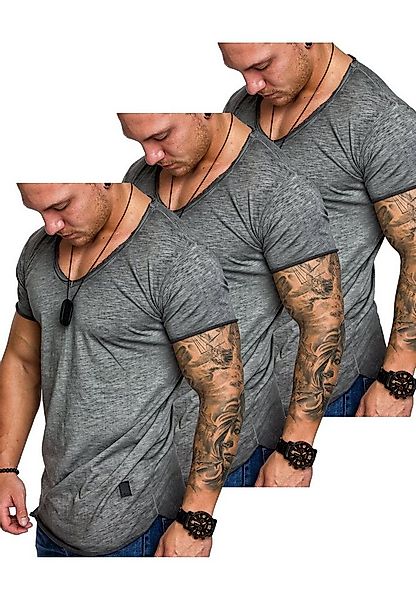 Amaci&Sons T-Shirt 3. NYC Herren 3er-Pack T-Shirts (3er-Pack) Herren Basic günstig online kaufen