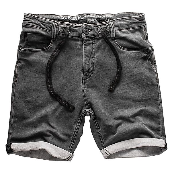 SUBLEVEL Shorts Sweat Shorts Jeans Kurze günstig online kaufen