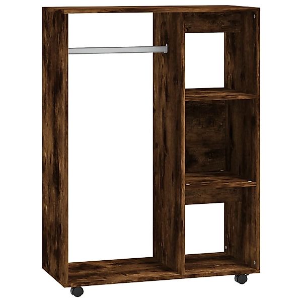 Vidaxl Kleiderschrank Räuchereiche 80x40x110 Cm Holzwerkstoff günstig online kaufen