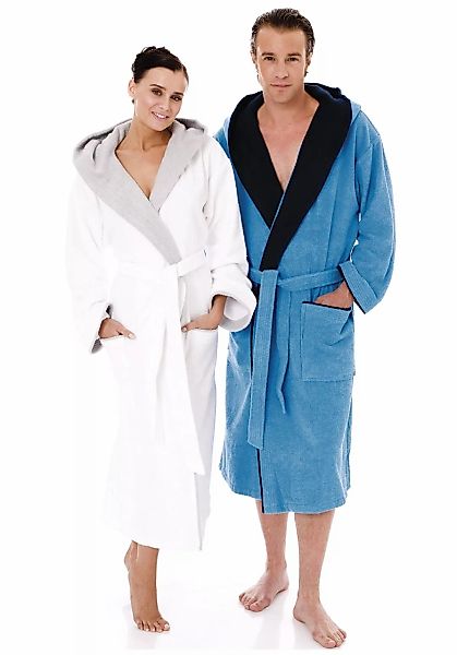 Egeria Unisex-Bademantel "Cairo, ideal für Sauna & Spa, Hotelbademantel, Mo günstig online kaufen