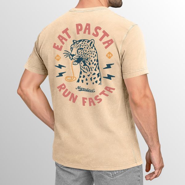 Neverless Print-Shirt Herren Vintage T-Shirt Backprint günstig online kaufen