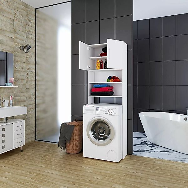 VCM Holz Überbauschrank Waschmaschine Überbau Schrank Waschmaschinenschrank günstig online kaufen