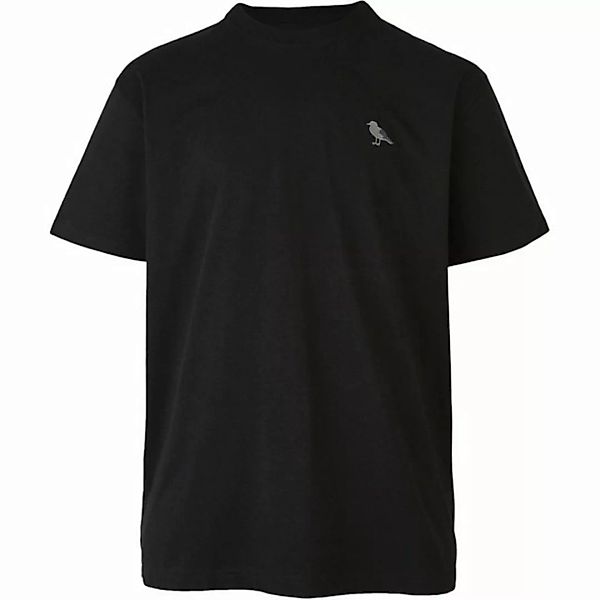 Cleptomanicx T-Shirt Embroidery Gull Mono günstig online kaufen
