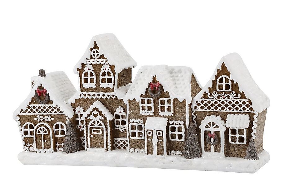 Chic Antique LED Dekoobjekt Chic Antique Noël Lebkuchenhäuser mit LED L 24, günstig online kaufen
