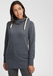 OXMO Kapuzensweatshirt OXJenny Lang geschnittenes Kapuzensweatshirt günstig online kaufen