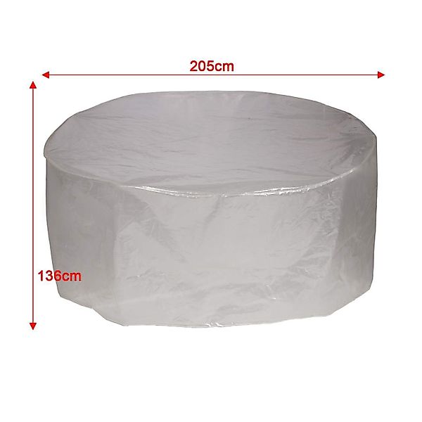 Woltu Schutzplane, Abdeckhaube für Sonneninsel Transparent günstig online kaufen