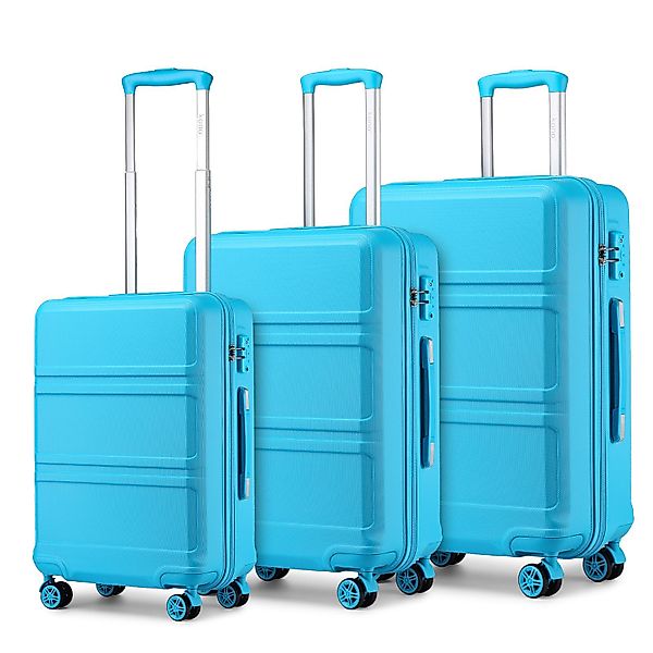 KONO Hartschalen-Trolley mit TSA-Schloss - Reisekoffer günstig online kaufen