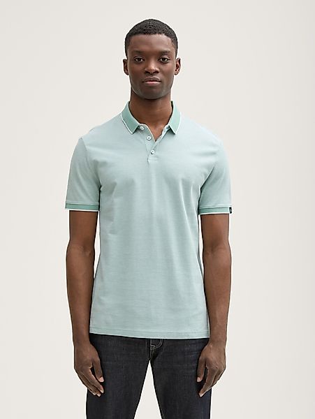 TOM TAILOR Denim Poloshirt Piqué Poloshirt günstig online kaufen