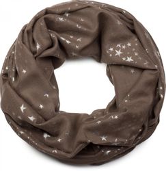 styleBREAKER Loop Loop Schal mit Metallic günstig online kaufen