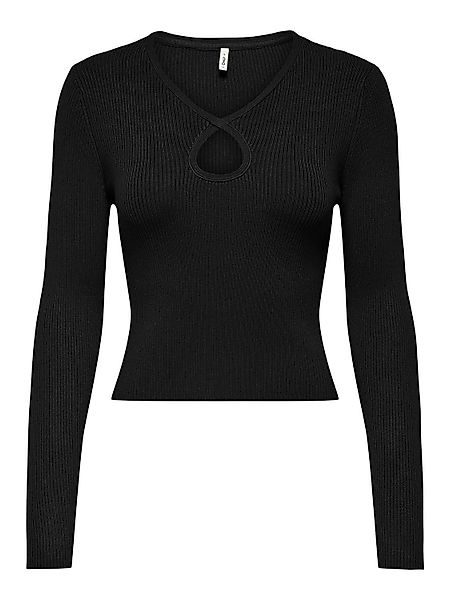 ONLY V-Ausschnitt-Pullover ONLMEDDI LS PEEK A günstig online kaufen