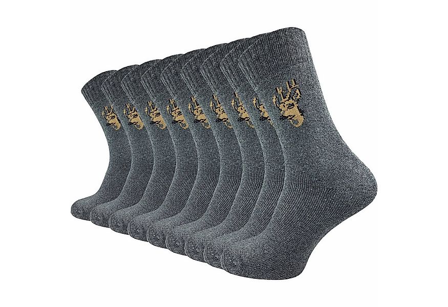 GAWILO Freizeitsocken für Herren - warme Socken für Jäger - Armysocken uni günstig online kaufen