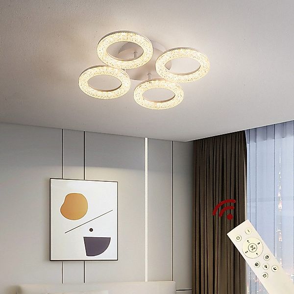 Eurotondisplay LED Deckenleuchte LED Deckenlampe Fernbedienung günstig online kaufen