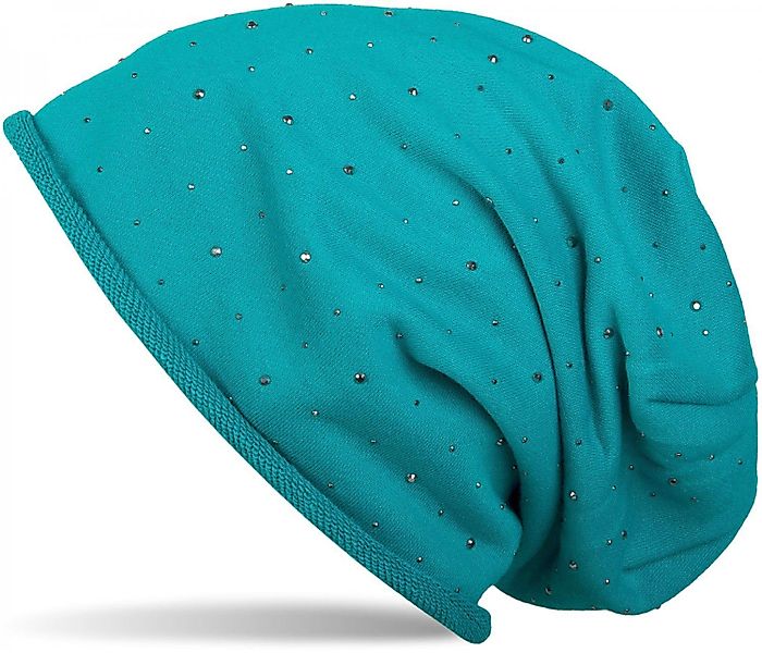 styleBREAKER Beanie Beanie mit Strass Nieten günstig online kaufen