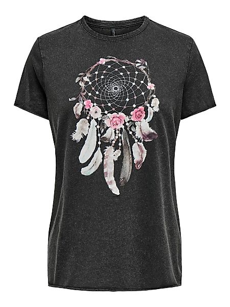 ONLY T-Shirt Bedrucktes Kurzarm mit Printed günstig online kaufen