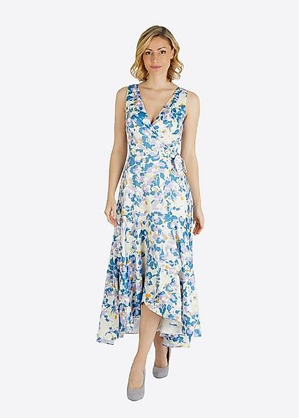 Kleo Abendkleid (1-tlg) fließender Satin im floralem Muster günstig online kaufen