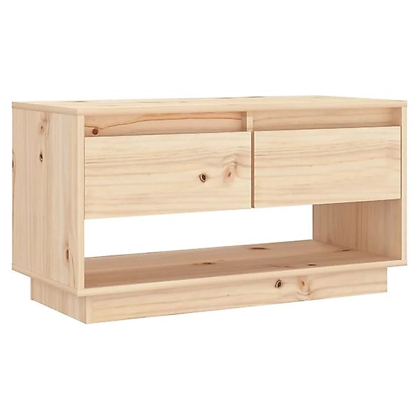 VidaXL TV-Schrank 74x34x40 cm Massivholz Kiefür günstig online kaufen