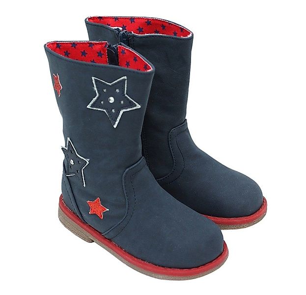 Sarcia.eu Dunkelblaue Stiefel mit Sternen gemustert günstig online kaufen