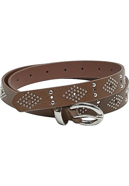 URBAN CLASSICS Synthetikgürtel "Urban Classics Ladies Rivet Belt" günstig online kaufen