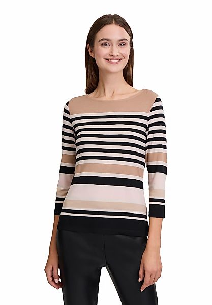 Betty Barclay 3/4-Arm-Shirt "Betty Barclay Damen Basic Shirt mit U-Boot-Aus günstig online kaufen