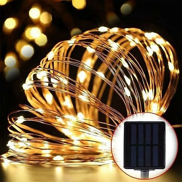oyajia LED Solarleuchte 12M 100LEDs / günstig online kaufen