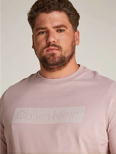 Calvin Klein Big&Tall T-Shirt "BT BOX STRIPED LOGO T-SHIRT", in Großen Größ günstig online kaufen