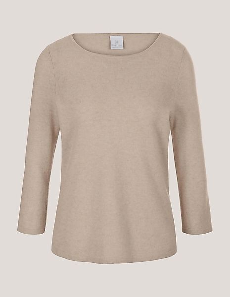 MADELEINE Longpullover "Strickpullover Kaschmirpullover mit U-Boot-Ausschni günstig online kaufen