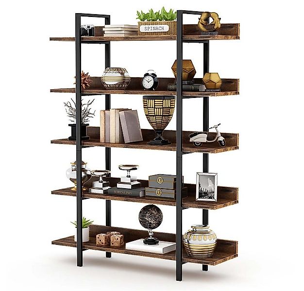 Tribesigns Bücherregal Standregal, Leiterregal mit 5 Ebenen für Wohnzimmer, günstig online kaufen