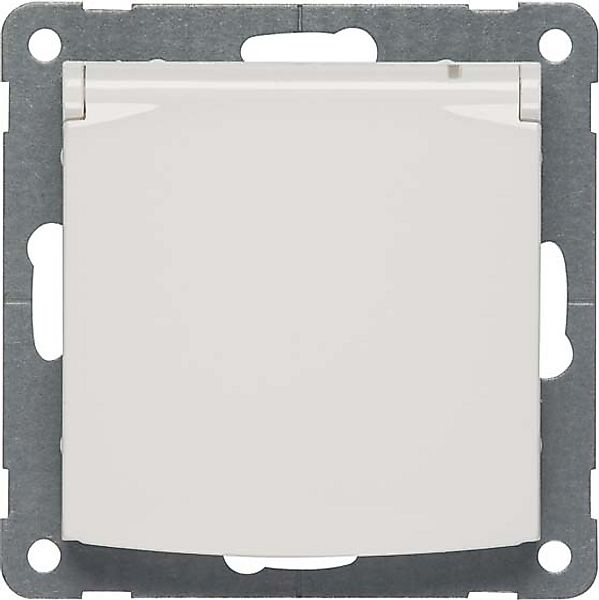 Peha Steckdose SCHUKO, reinweiß Klappdeckel D 11.6511.02 K günstig online kaufen