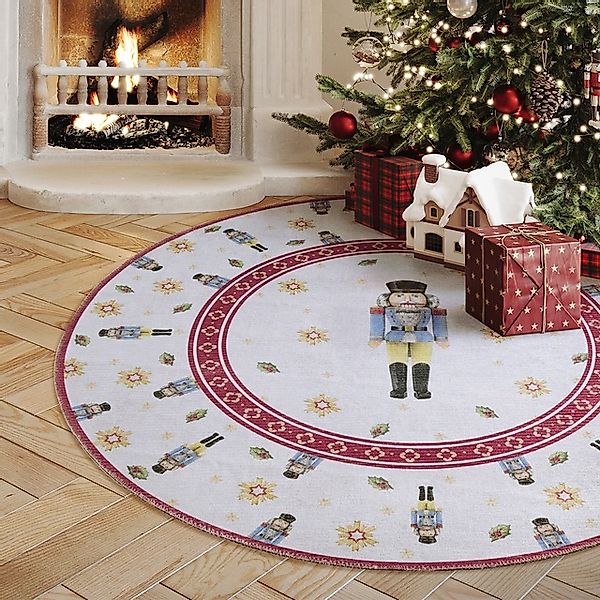 Villeroy & Boch Teppich »Toy's Deleight Limited Edition Nutcracker«, rund, günstig online kaufen