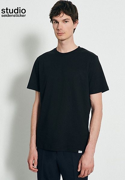 studio seidensticker T-Shirt Studio Kurzarm Rundhals Uni günstig online kaufen