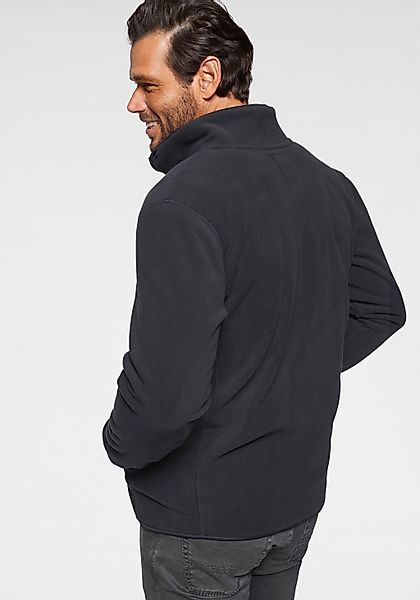 Mans World Fleecejacke, für die Übergangszeit, aus Fleece, casual Look, sch günstig online kaufen
