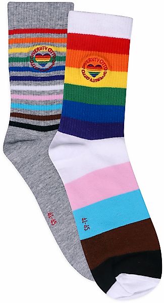 Capelli New York Socken, (2er-Pack), exklusive Pride Socken mit Otto Logo, günstig online kaufen