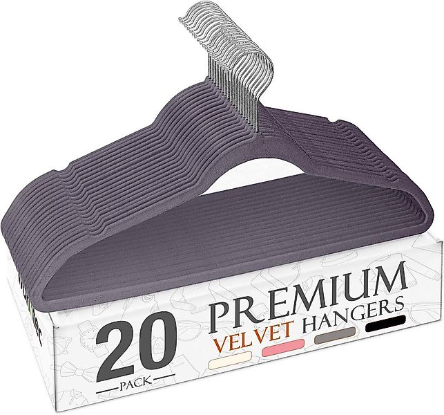 House Day Kleiderbügel Samt, rutschfest, (Packung, günstig online kaufen