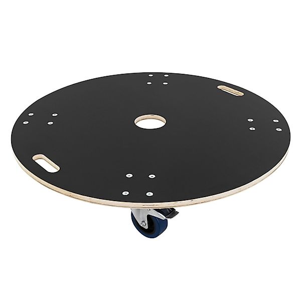 ECD Germany Transportroller Rund 87x14,5 cm Rollbrett mit Siebdruckplatte 8 günstig online kaufen