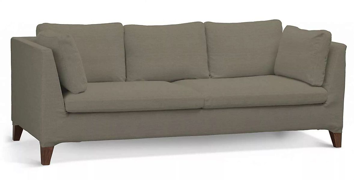 Bezug für Stockholm 3-Sitzer Sofa, beige-grau, Stockholm 3-Sitzer, Living I günstig online kaufen