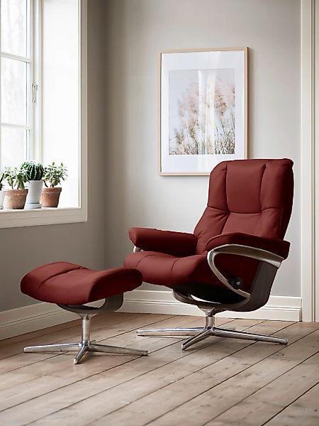 Stressless "Mayfair" mit Cross Base, Größe S, M & L, Holzakzent Wenge günstig online kaufen