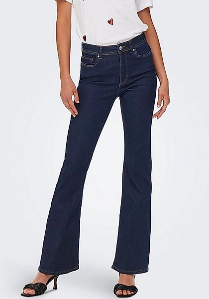 ONLY Bootcut-Jeans ONLWAUW LIFE HW FLARED RINSE DNM mit Stretch günstig online kaufen