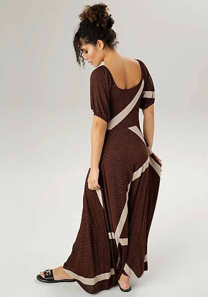 Aniston SELECTED Sommerkleid, mit verlängertem Halbarm günstig online kaufen